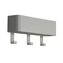 27x12x8 Wandgarderobe in Graugrün - Ruamantico