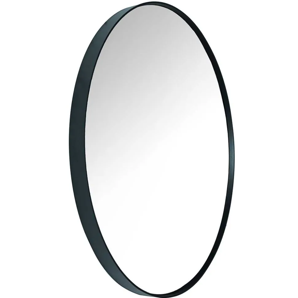 60x80x5 Wandspiegel in ovaler Form - Lonza