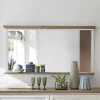 142x74x16 Wandspiegel mit Landhaus Design - Sinolita