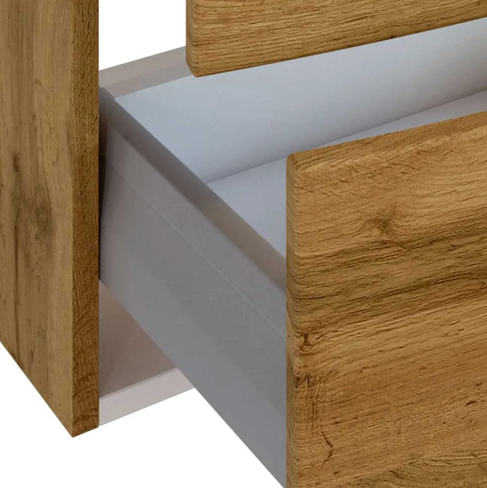60x54x45 Waschtischkonsole in Wildeiche Optik - Arazony