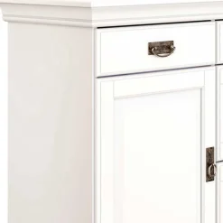 180x84x40 Weißes Sideboard - Landhaus modern - Akbelev