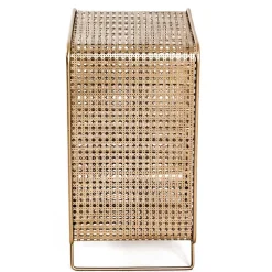 30x46x24 Weinregal aus Stahl in Gold - Loukan