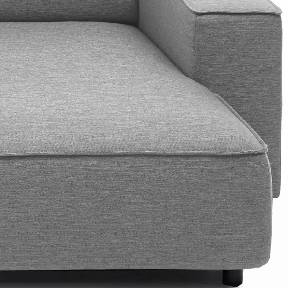 324x70x195 Wohnlandschaft in Hellgrau - Brianco