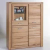 108x140x40 Wohnraum Highboard in Kernbuche - Uhelia
