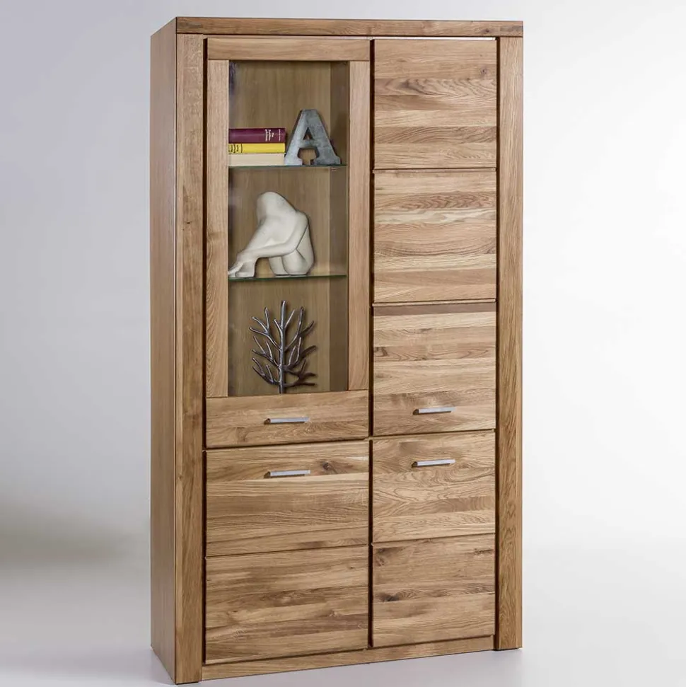 108x200x40 Wohnraum Schrank aus Wildeiche - Maila