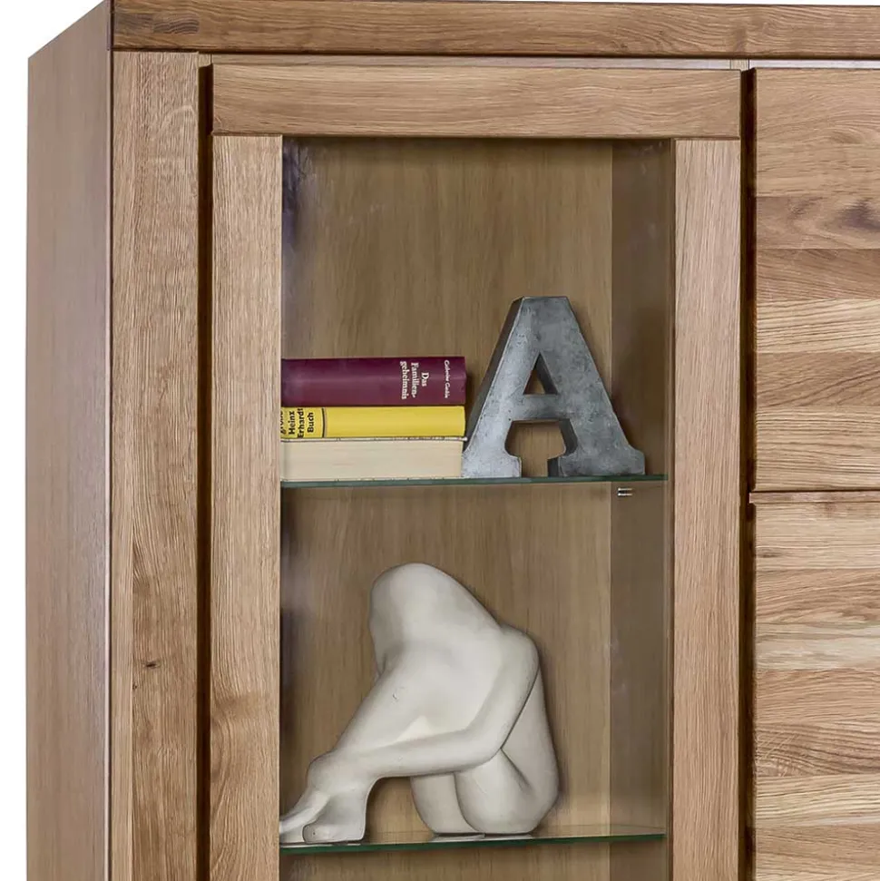 108x200x40 Wohnraum Schrank aus Wildeiche - Maila