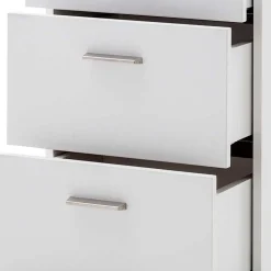 42x98x44 Wohnzimmer Hochkommode mit LED - Nusenia