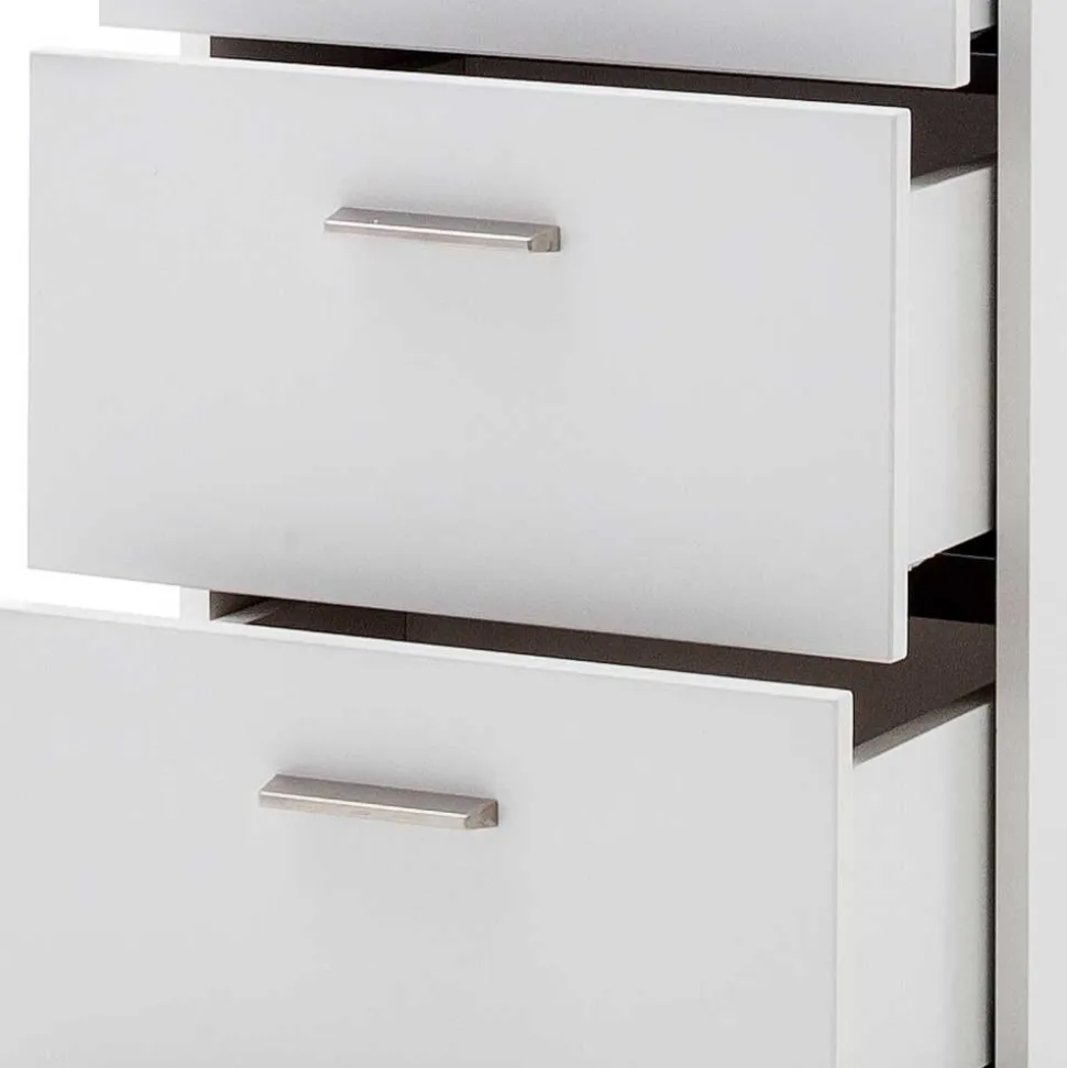 42x98x44 Wohnzimmer Hochkommode mit LED - Nusenia