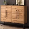 112x94x33 Wohnzimmer Kommode mit vier Türen - Swurta