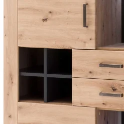 110x211x45 Wohnzimmer Schrank hochwertig - Wykina