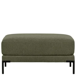 100x44x100 Wohnzimmerhocker in Dunkelgrün - Arraggo