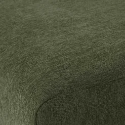 100x44x100 Wohnzimmerhocker in Dunkelgrün - Arraggo