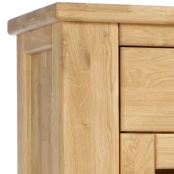 131x160x47 Wohnzimmerschrank mit Glastüren - Miarizia