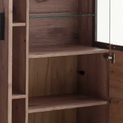 150x124x38 Wohnzimmerschrank mit Glas modern - Bekunion