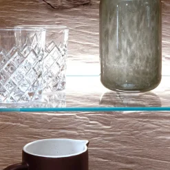 150x124x38 Wohnzimmerschrank mit Glas modern - Bekunion