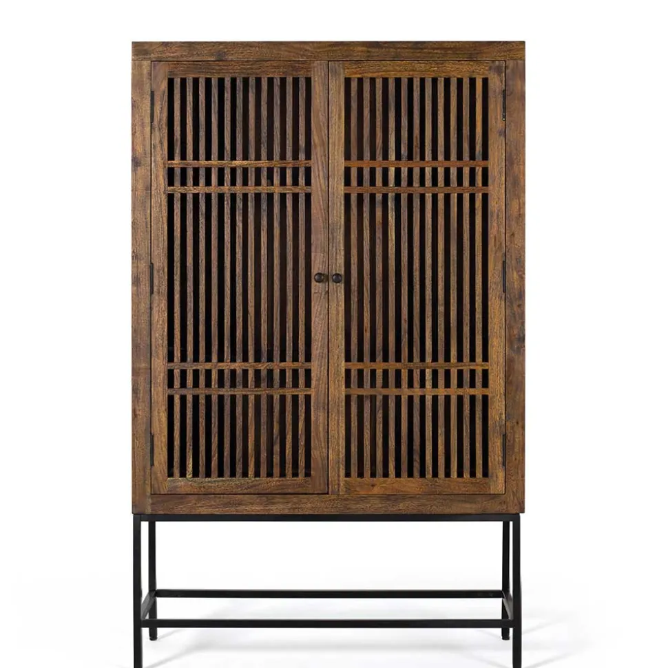 100x160x45 Wohnzimmerschrank mit zwei Türen - Charin