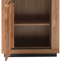 72x200x40 Wohnzimmervitrine teilmassiv - Vlacoma