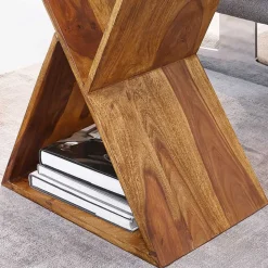 43x60x30 X Design Couchisch aus Sheesham Massivholz - Andarina