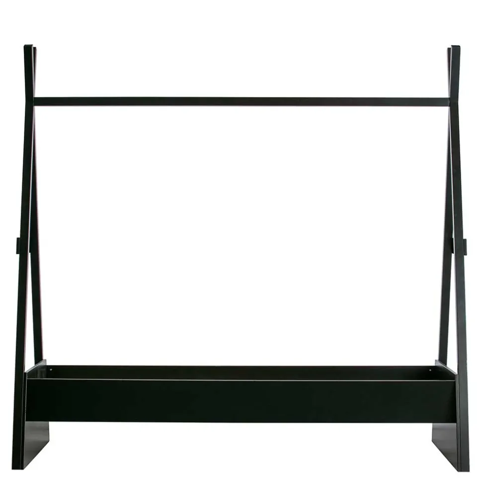 111x209x212 Zelt Kinderbett in Schwarz - Loytina