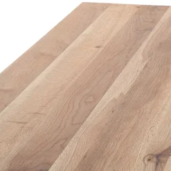 Zerreiche Esstischbank mit Schweizer Kante - Osla