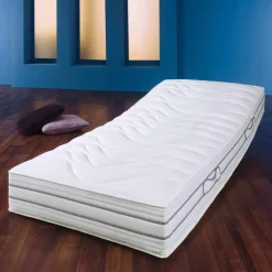 7-Zonen Matratze mit Taschenfederkern H2 Cruba & Bezug waschbar