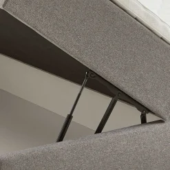 7-Zonen-TTF-Polsterbett mit Topper und Stauraum - Medan