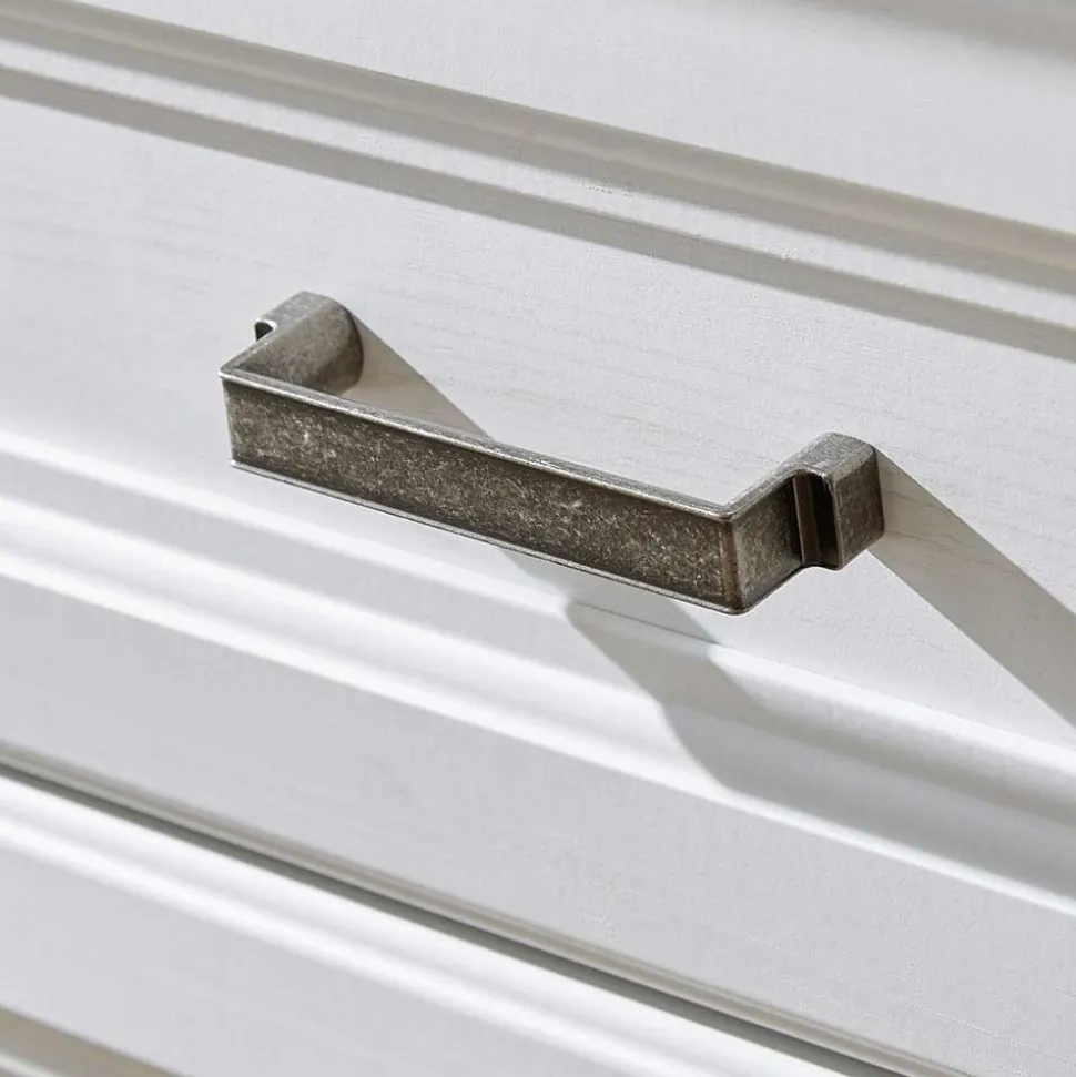 Zweifarbige Wohnmöbel Kombi in Weiß - Sinolita (dreiteilig)