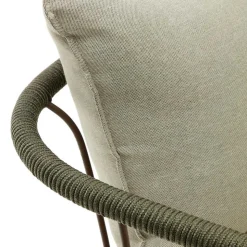 Zweisitzer Gartensofa in Braun - Ragusca