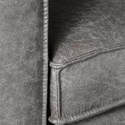 Zweisitzer Wohnzimmer Sofa mit Kufen aus Metall - Comoto